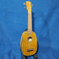 Ohana Soprano Pineapple PK-220G All Solid Mango Ukulele h130