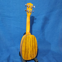 Ohana Soprano Pineapple PK-220G All Solid Mango Ukulele h130