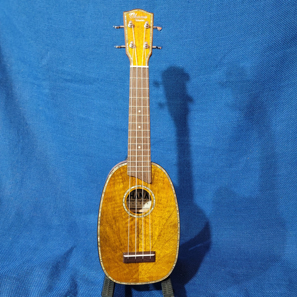 Ohana Soprano Pineapple PK-220G All Solid Mango Ukulele h131