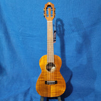 Ohana Concert CK-450 All Solid Premium Select Koa  with Slotted Headstock Matte Ukulele with Hardcase h151