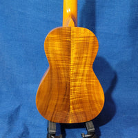 Ohana Concert CK-450 All Solid Premium Select Koa  with Slotted Headstock Matte Ukulele with Hardcase h151