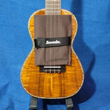 Ohana Concert CK-570G Select All Solid Koa Birds Abalone Inlay Ukulele with Hard Case h152