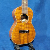 Ohana Concert CK-570G Select All Solid Koa Birds Abalone Inlay Ukulele with Hard Case h152