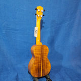 Ohana Concert CK-570G Select All Solid Koa Birds Abalone Inlay Ukulele with Hard Case h152