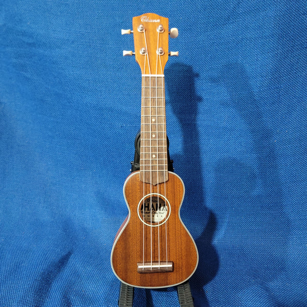 Ohana O'Nino Sopranissimo SK-08 All Solid Mahogany Teenie Tiny Onino Ukulele h125