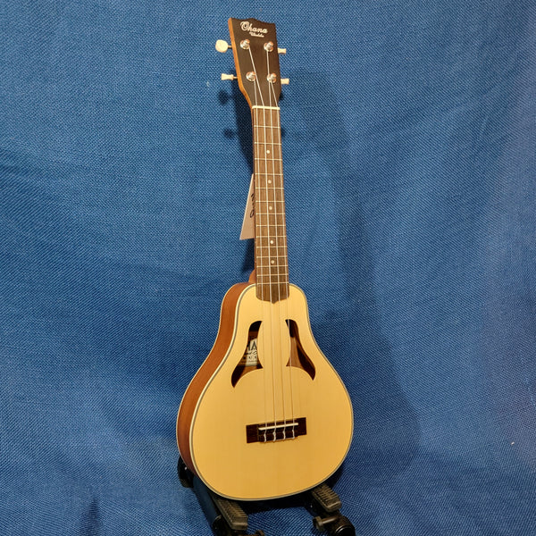 Ohana Concert Vita VKC-70 Blem Solid Spruce Top/ Laminate Mahogany Ukulele h070