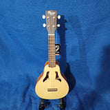 Ohana Soprano Vita VK-70 Blem Solid Spruce Top/ Laminate Mahogany Ukulele h072