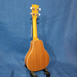 Ohana Soprano Vita VK-70 Blem Solid Spruce Top/ Laminate Mahogany Ukulele h072