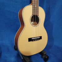 Ohana Tenor TK-22 BLEM Solid Spruce Top / Laminate Mahogany Worth Brown Strings Ukulele h086