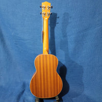 Ohana Tenor TK-22 BLEM Solid Spruce Top / Laminate Mahogany Worth Brown Strings Ukulele h086