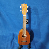 Ohana Concert Pineapple PKC-10 Pack Laminate Mahogany Ukulele, Bag, Tuner, Strap, Button h097