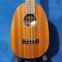 Ohana Concert Pineapple PKC-10 Pack Laminate Mahogany Ukulele, Bag, Tuner, Strap, Button h097