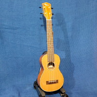 Ohana Super Soprano Long Neck SK-250M Blem All Solid Cedar / Acacia Ukulele h154