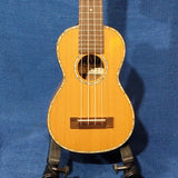 Ohana Super Soprano Long Neck SK-250M Blem All Solid Cedar / Acacia Ukulele h154