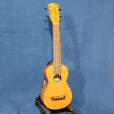 Ohana Super Soprano Long Neck SK-250M Blem All Solid Cedar / Acacia Ukulele h154