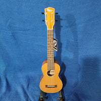 Ohana Super Soprano Long Neck SK-250M Blem All Solid Cedar / Acacia Ukulele h154