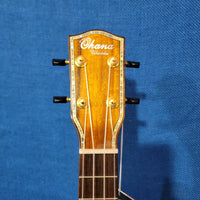 Ohana Super Soprano Long Neck SK-250M Blem All Solid Cedar / Acacia Ukulele h154