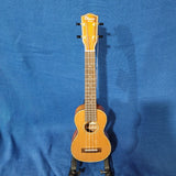 Ohana Super Soprano Long Neck SK-250M Blem All Solid Cedar / Acacia Ukulele h155