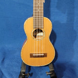 Ohana Super Soprano Long Neck SK-250M Blem All Solid Cedar / Acacia Ukulele h155