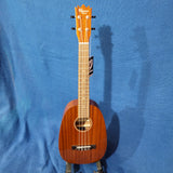 Ohana Tenor Pineapple PKT-25G Blem All Solid Mahogany Gloss Ukulele h165