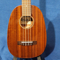 Ohana Tenor Pineapple PKT-25G Blem All Solid Mahogany Gloss Ukulele h166