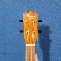 Ohana Tenor Pineapple PKT-25G Blem All Solid Mahogany Gloss Ukulele h173