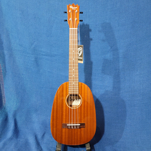 Ohana Tenor Pineapple PKT-25G All Solid Mahogany Gloss Ukulele h174