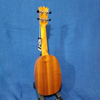 Ohana Soprano Pineapple PK-25G All Solid Mahogany Ukulele h185