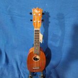 Ohana Soprano Pineapple PK-25G All Solid Mahogany Ukulele h189