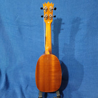 Ohana Soprano Pineapple PK-25G All Solid Mahogany Ukulele h190