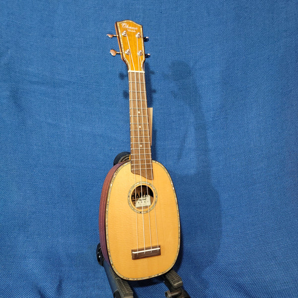 Ohana Soprano Pineapple PK-70G All Solid Spruce / Mahogany Ukulele h191