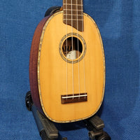 Ohana Soprano Pineapple PK-70G All Solid Spruce / Mahogany Ukulele h192