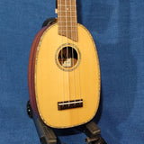 Ohana Soprano Pineapple PK-70G All Solid Spruce / Mahogany Ukulele h193