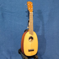 Ohana Soprano Pineapple PK-70G All Solid Spruce / Mahogany Ukulele h193