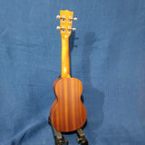 Ohana Soprano Starter Pack SK-10 Laminate Mahogany Ukulele Bag, Tuner, Strap, Button h214