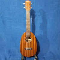 Ohana Concert Pineapple PKC-10 Pack Laminate Mahogany Ukulele, Bag, Tuner, Strap, Button h224