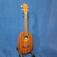 Ohana Concert Pineapple PKC-10 Pack Laminate Mahogany Ukulele, Bag, Tuner, Strap, Button h224