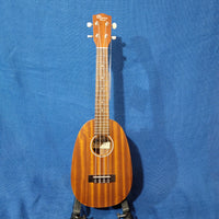 Ohana Concert Pineapple PKC-10 Pack Laminate Mahogany Ukulele, Bag, Tuner, Strap, Button h225