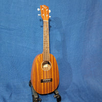 Ohana Concert Pineapple PKC-10 Pack Laminate Mahogany Ukulele, Bag, Tuner, Strap, Button h225