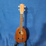 Ohana Concert Pineapple PKC-10 Pack Laminate Mahogany Ukulele, Bag, Tuner, Strap, Button h225