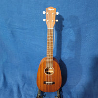 Ohana Concert Pineapple PKC-10 Blem Pack Laminate Mahogany Ukulele, Bag, Tuner, Strap, Button h226