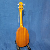 Ohana Concert Pineapple PKC-10 Blem Pack Laminate Mahogany Ukulele, Bag, Tuner, Strap, Button h226