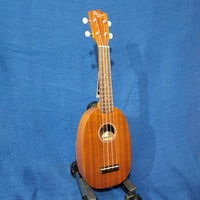 Ohana Soprano Pineapple Starter Pack PK-10 Lam Mahogany Ukulele Bag, Tuner, Strap, Button h231