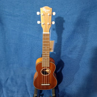 Ohana Soprano SK-35S All Solid Mahogany Matte Geared Tuners Ukulele h337
