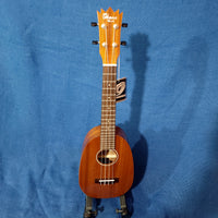 Ohana Concert Pineapple PKC-25G Blem All Solid Mahogany Gloss Ukulele h361