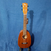 Ohana Concert Pineapple PKC-25G Blem All Solid Mahogany Gloss Ukulele h361