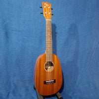 Ohana Concert Pineapple PKC-25G Blem All Solid Mahogany Gloss Ukulele h361