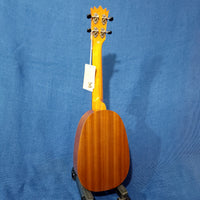 Ohana Concert Pineapple PKC-25G Blem All Solid Mahogany Gloss Ukulele h361