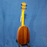 Ohana Concert Pineapple PKC-25G All Solid Mahogany Gloss Ukulele h362