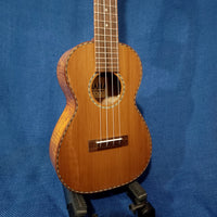 Ohana Concert CK-50MG Solid Cedar Top / Laminate Exotic Mahogany Ukulele h367